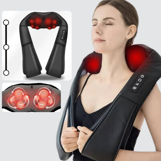 RelaxScarf | Directe verlichting voor nek- en schouderpijn met warmtetherapie