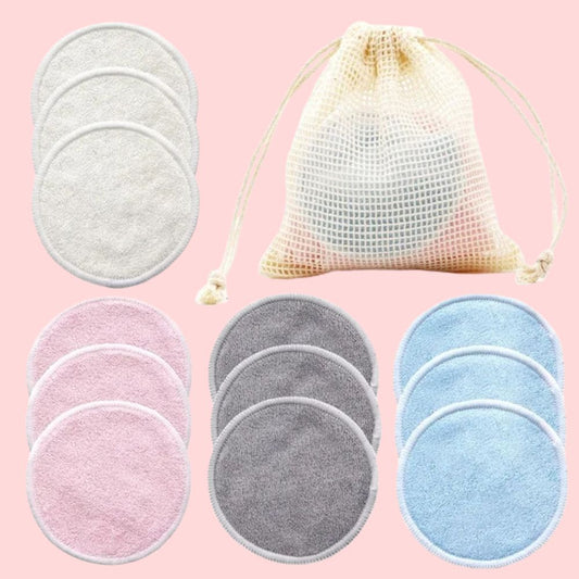 Reusable CottonPads | 12 stuks herbruikbare katoenen onderleggers