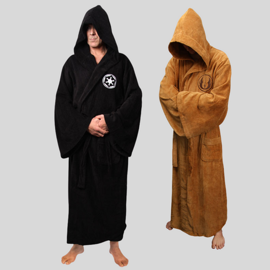 Velmorin | Galactische heren fleece badjas