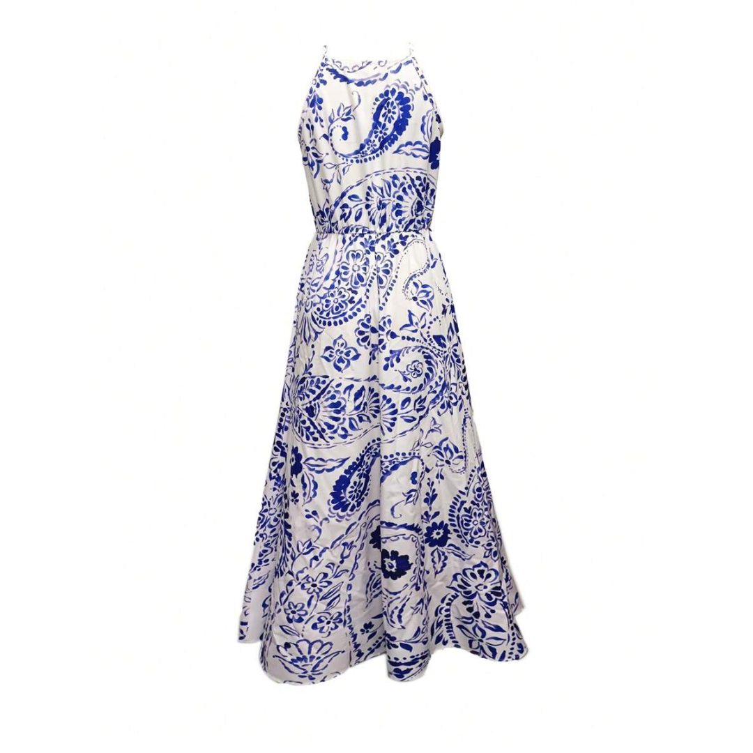 Maevira | Stijlvolle blauwe jurk