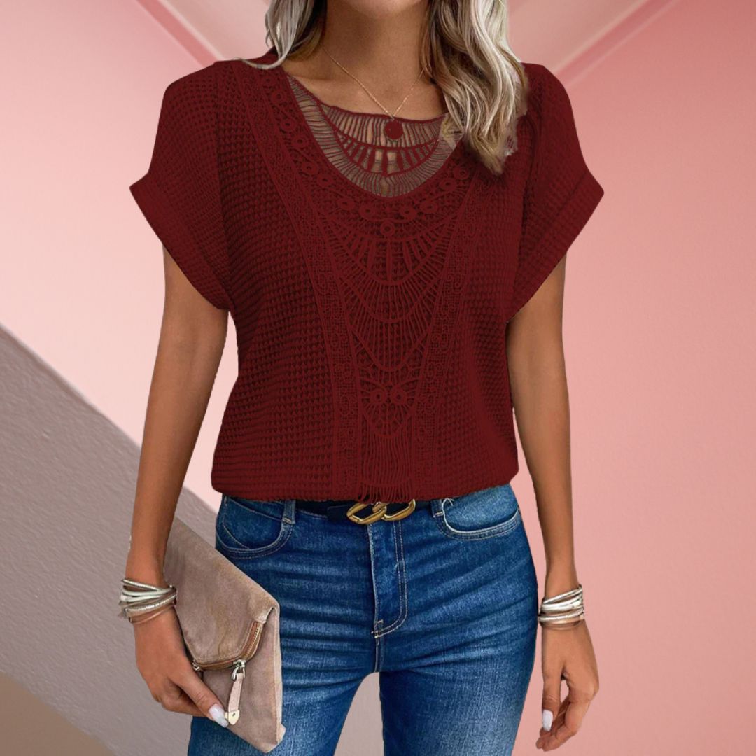 Liveloura | Kanten Whisper Crew Tee