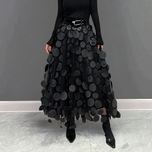 Lunavera | Elegante rok met stippen