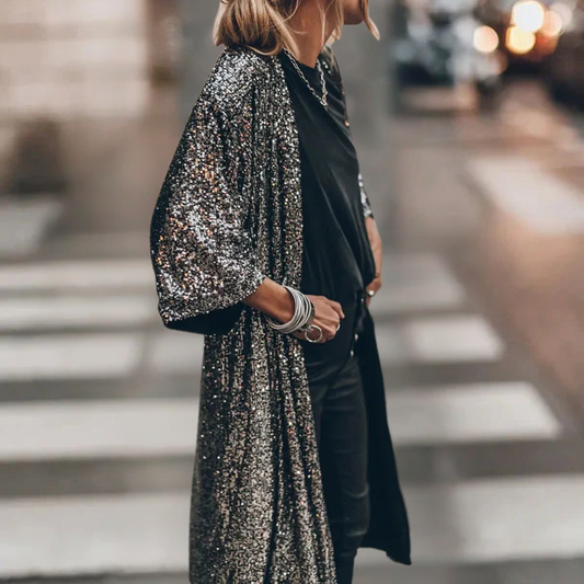 GlimGlam | Stardust kimono met lovertjes