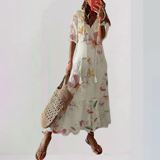 Azelora | Bohemian Whisper Maxi Dress