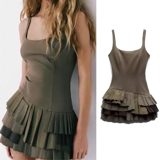 Revynne | Mouwloze Mini Jurk