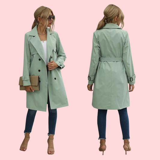 Meravyn | Elegante Dames Trenchcoat