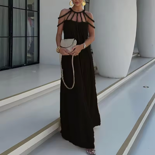 Bravellea | De gedrapeerde Muse Maxi Dress