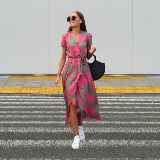 Macy | Whimsy Bloom Maxi Dress
