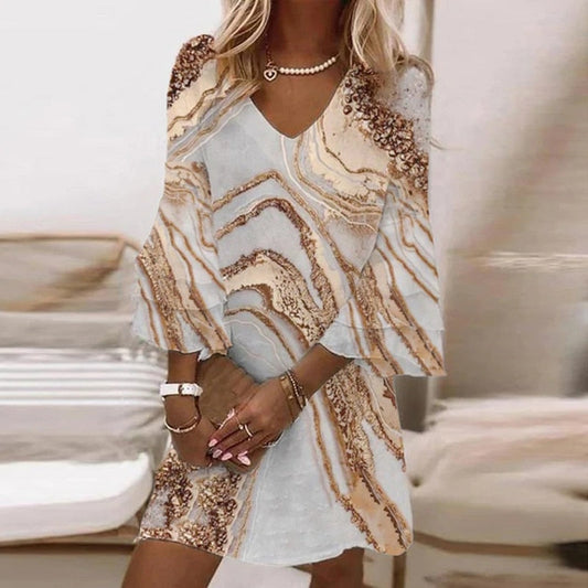 FloraMuse Dress | Jurkje met classy print