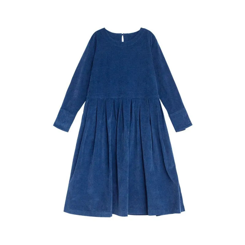 Cordeliane | Parisian Grace Corduroy Jurk