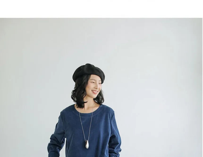 Cordeliane | Parisian Grace Corduroy Jurk