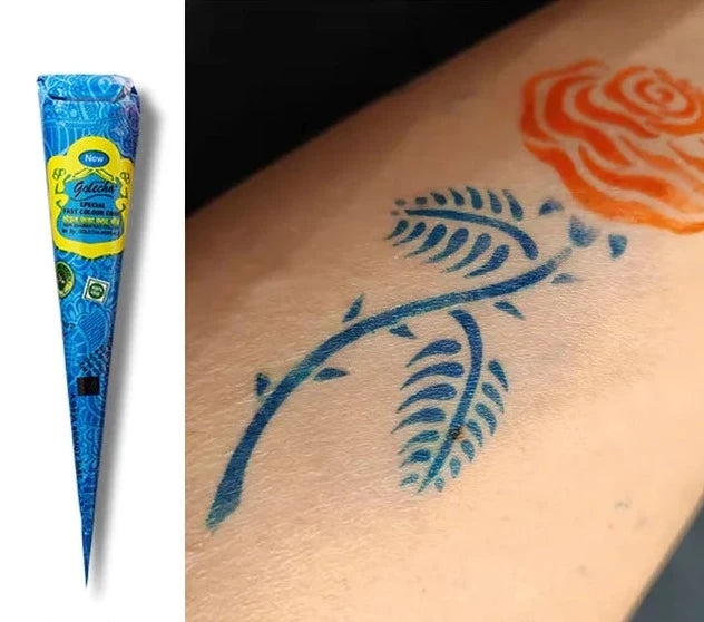 HennaPaste | Henna Tattoo Pasta voor tijdelijke doe-het-zelf tatoeage