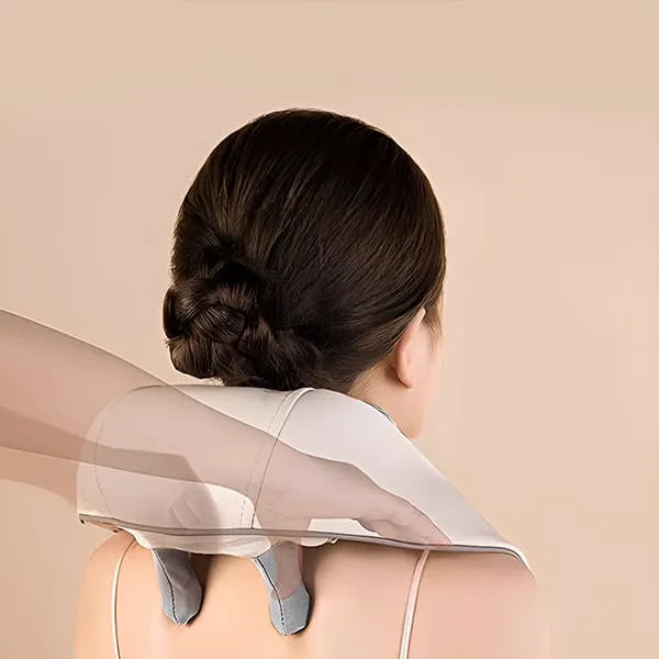 MassageMate | Snoerloze Shiatsu-massager voor verlichting en ontspanning van het hele lichaam