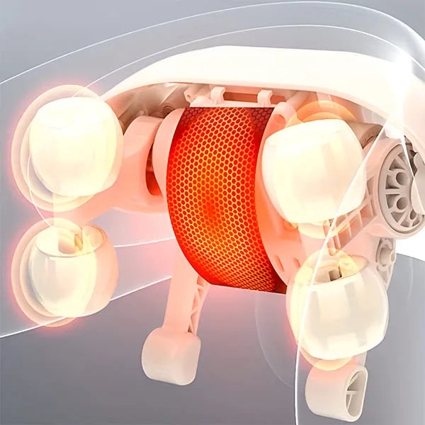MassageMate | Snoerloze Shiatsu-massager voor verlichting en ontspanning van het hele lichaam