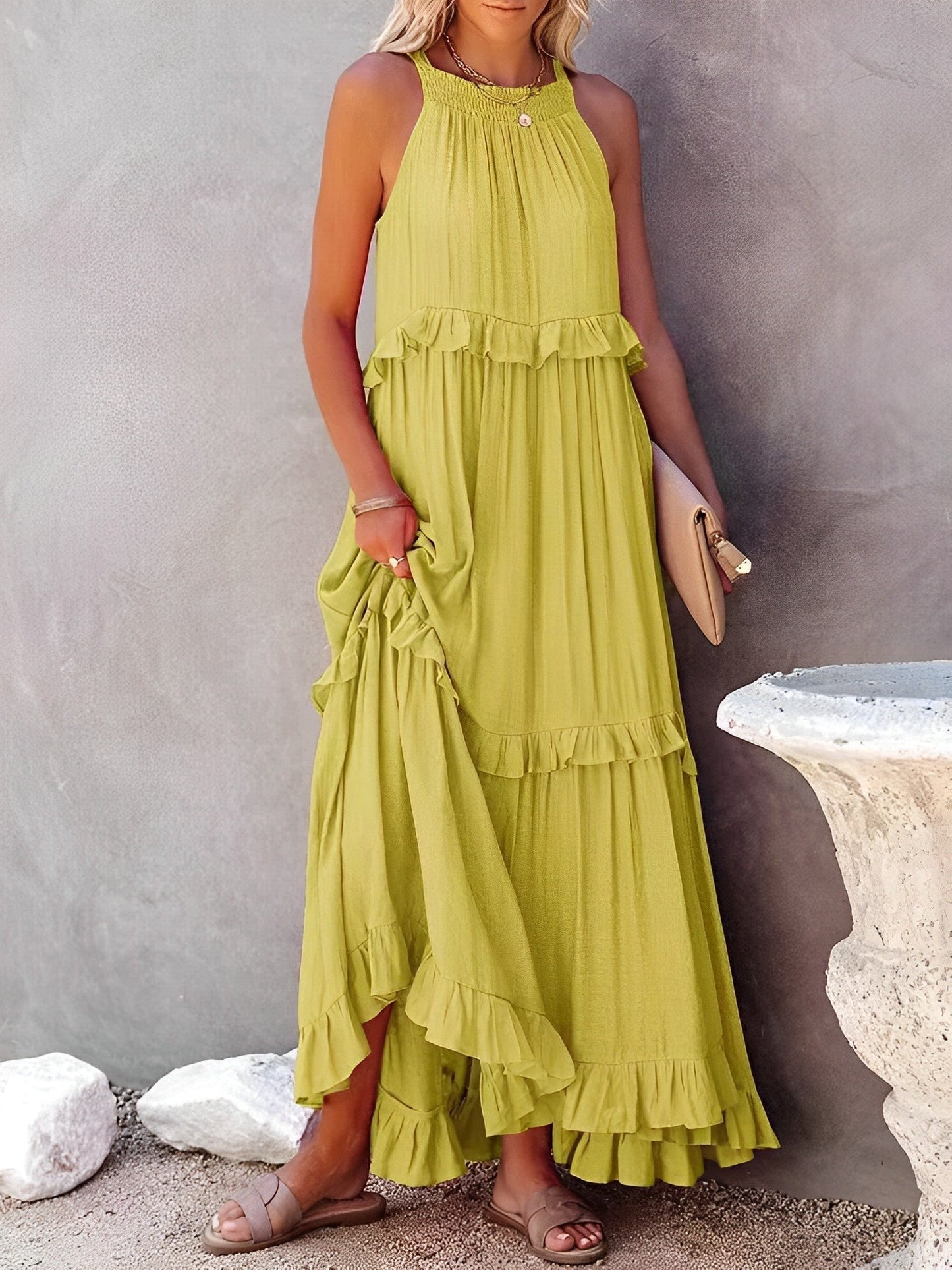 Serenava | Elegante boho zomerjurk