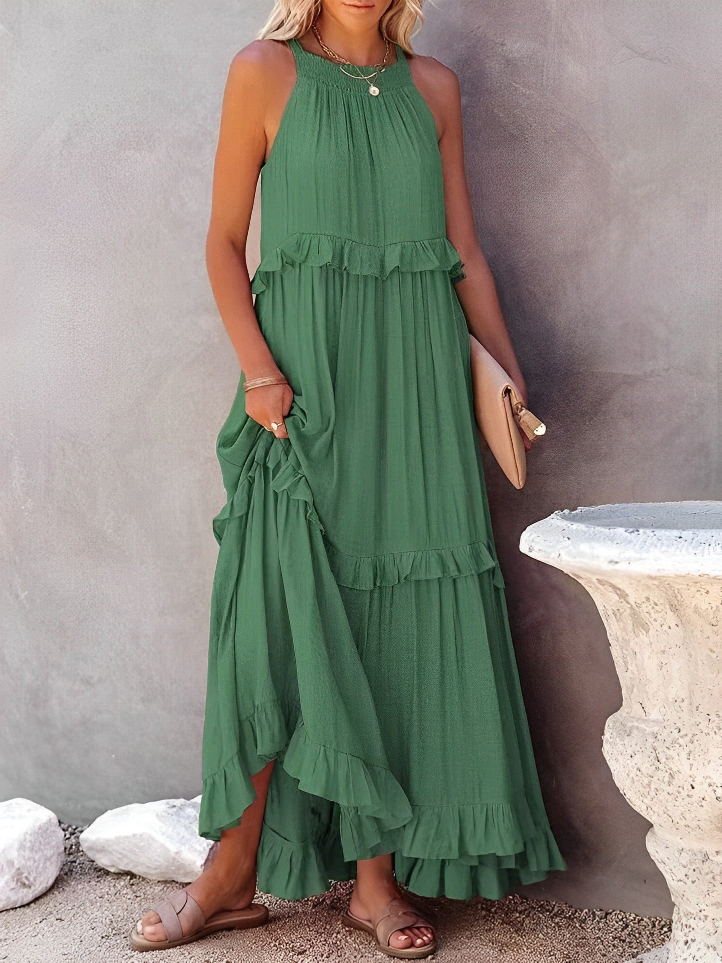 Serenava | Elegante boho zomerjurk