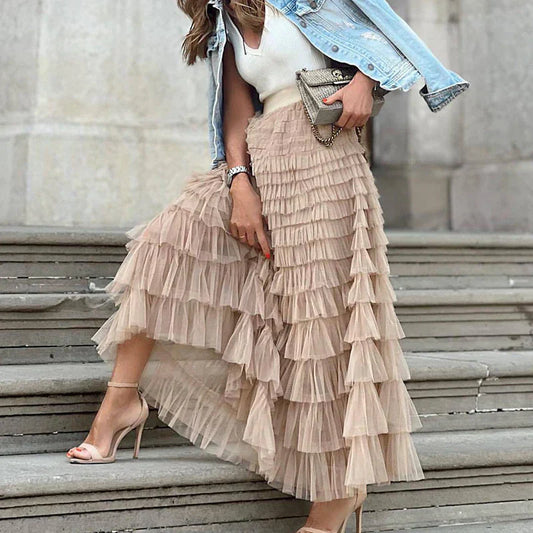 Doreen | Mesh Lace Elegance Rok