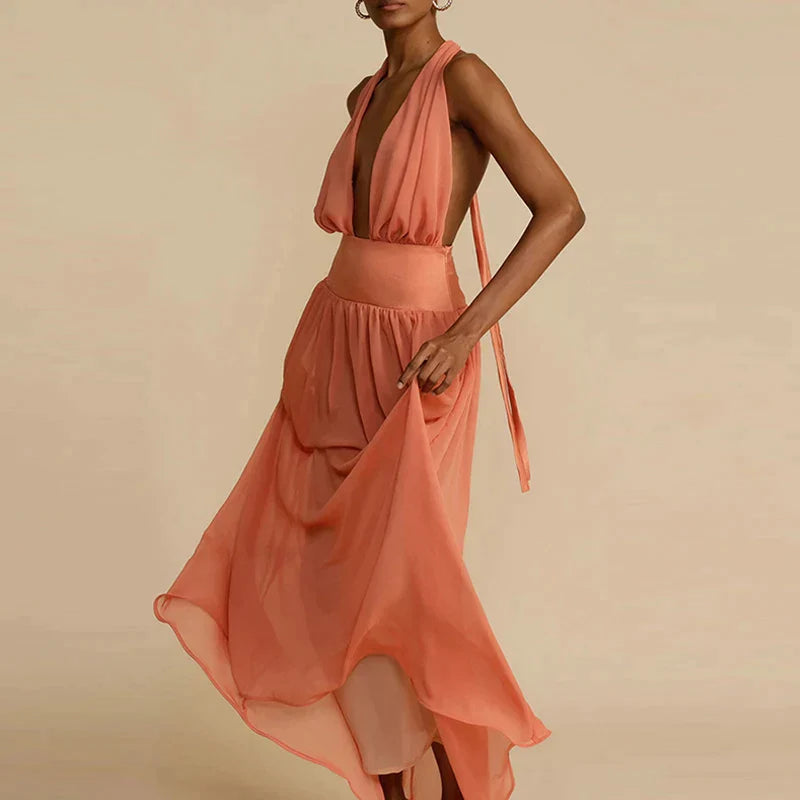 Lysarae | Allure Curve Maxi Dress