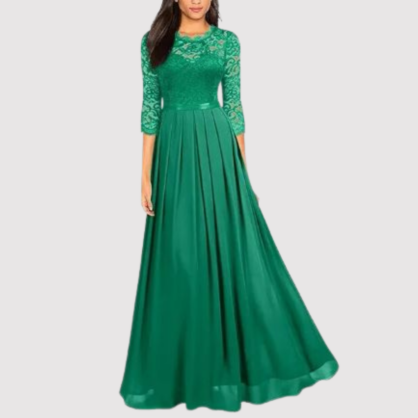 Lysavine |  Kanten chiffon jurkje