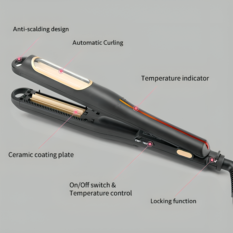 SnapCrimp | Soepele, getextureerde krimps met een gedurfde, elegante afwerking!