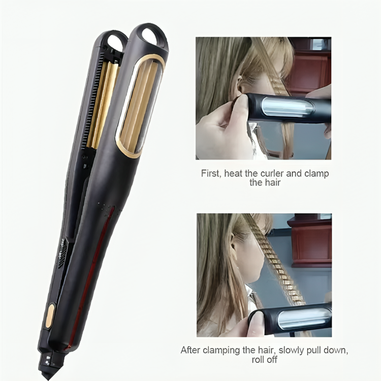 SnapCrimp | Soepele, getextureerde krimps met een gedurfde, elegante afwerking!
