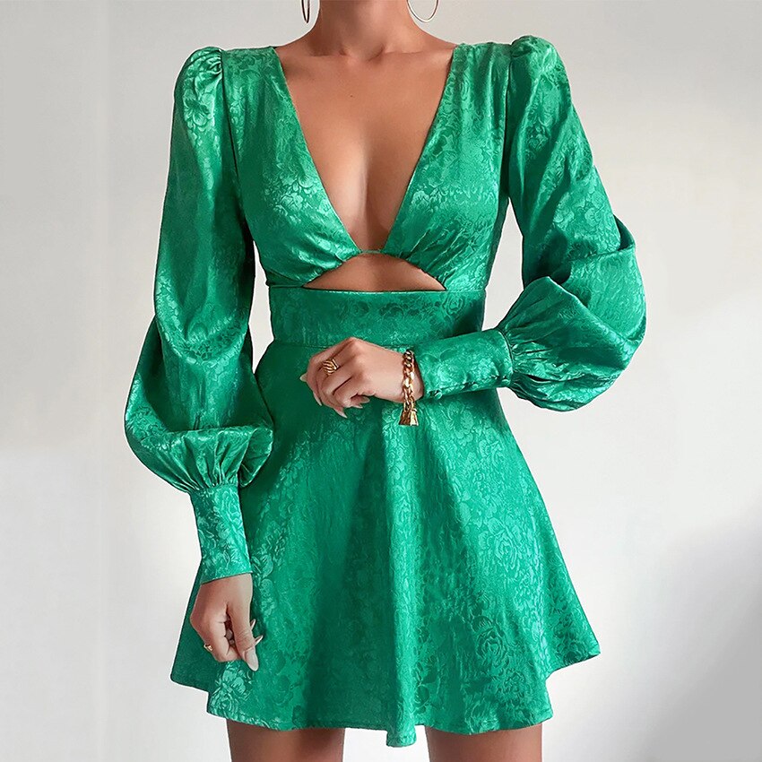 Florenya | Bloom Uitgesneden Mini Jurk