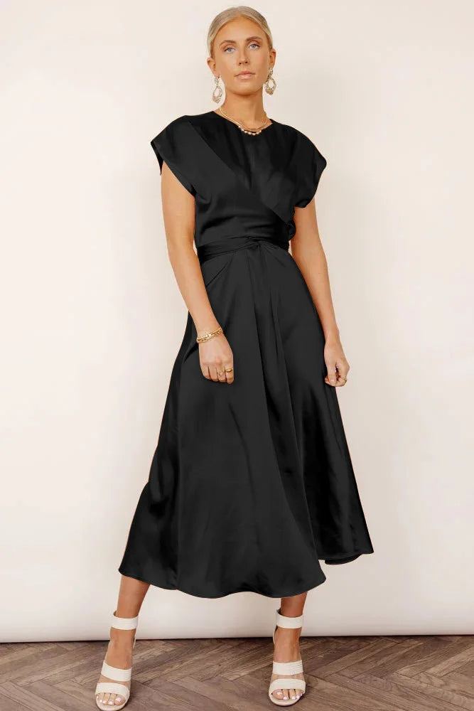 Evangel | Luxe allure satijnen feestjurk