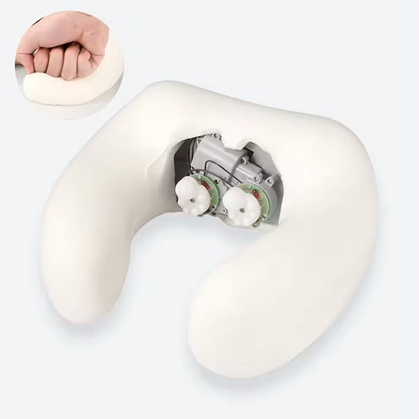Neckova | Verwarmd U-vorm reis massagekussen
