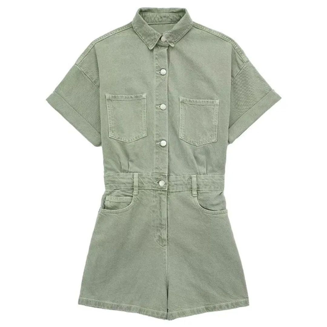 Lumeris | Denim Playsuit Zomer Sculpt
