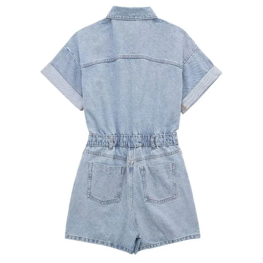 Lumeris | Denim Playsuit Zomer Sculpt