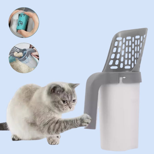 PurrEase | Moeiteloos kattenbakvulling schepje