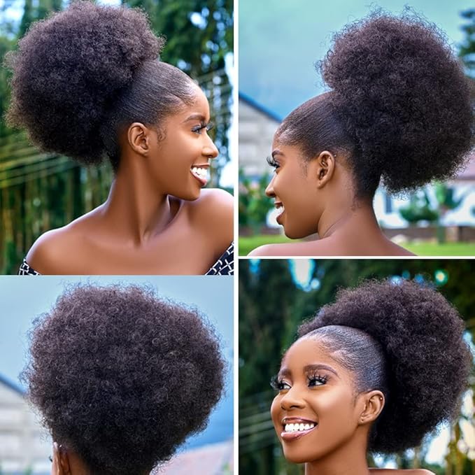 AfroExtensions | Afro Puff haarextensies