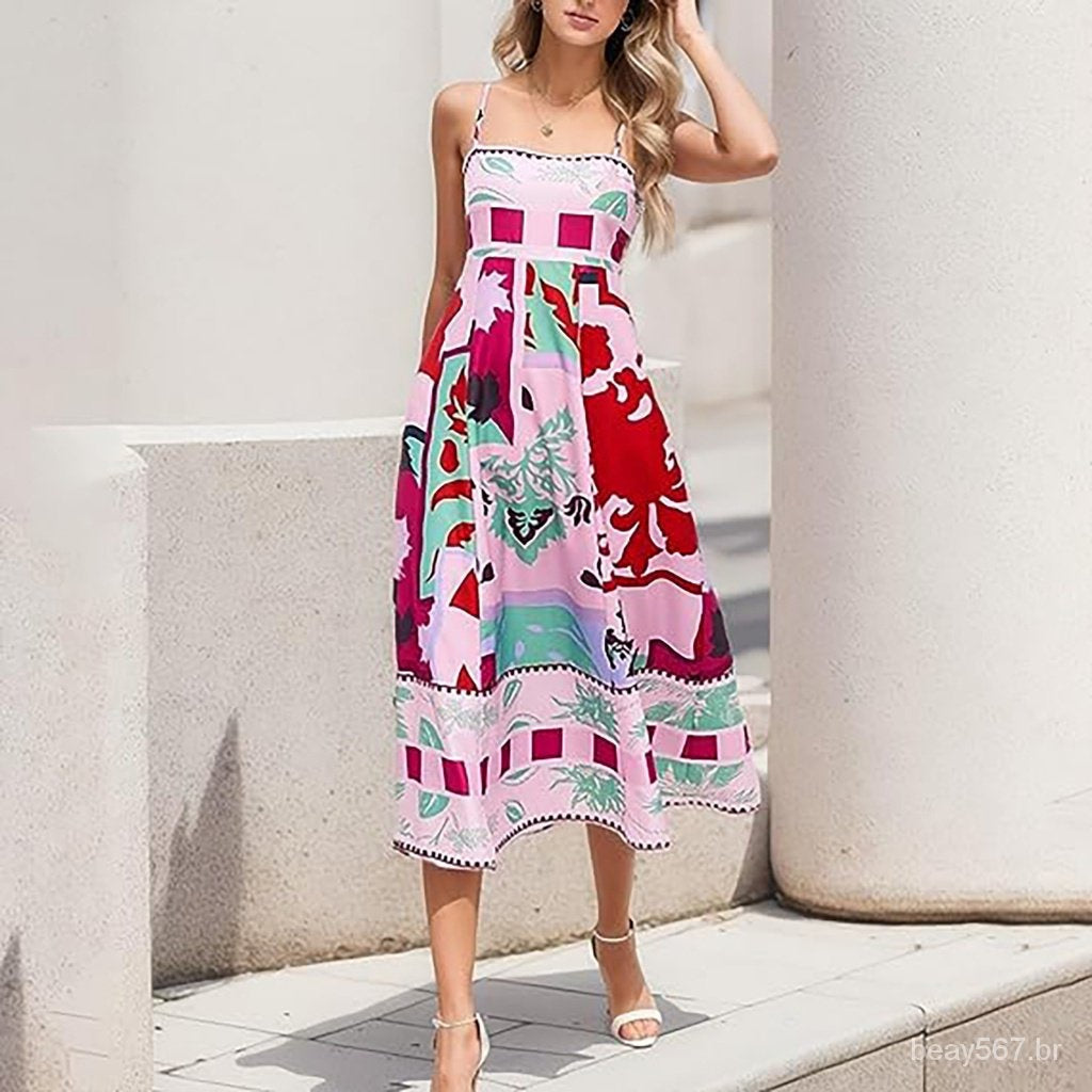 Venna | Maxi Dress Gebeeldhouwde Elegantie