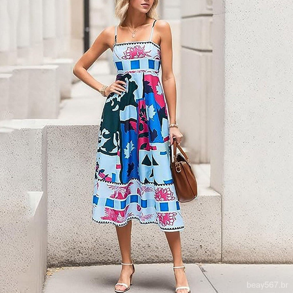 Venna | Maxi Dress Gebeeldhouwde Elegantie