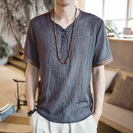 Brayden | Retro Breeze Zomershirt