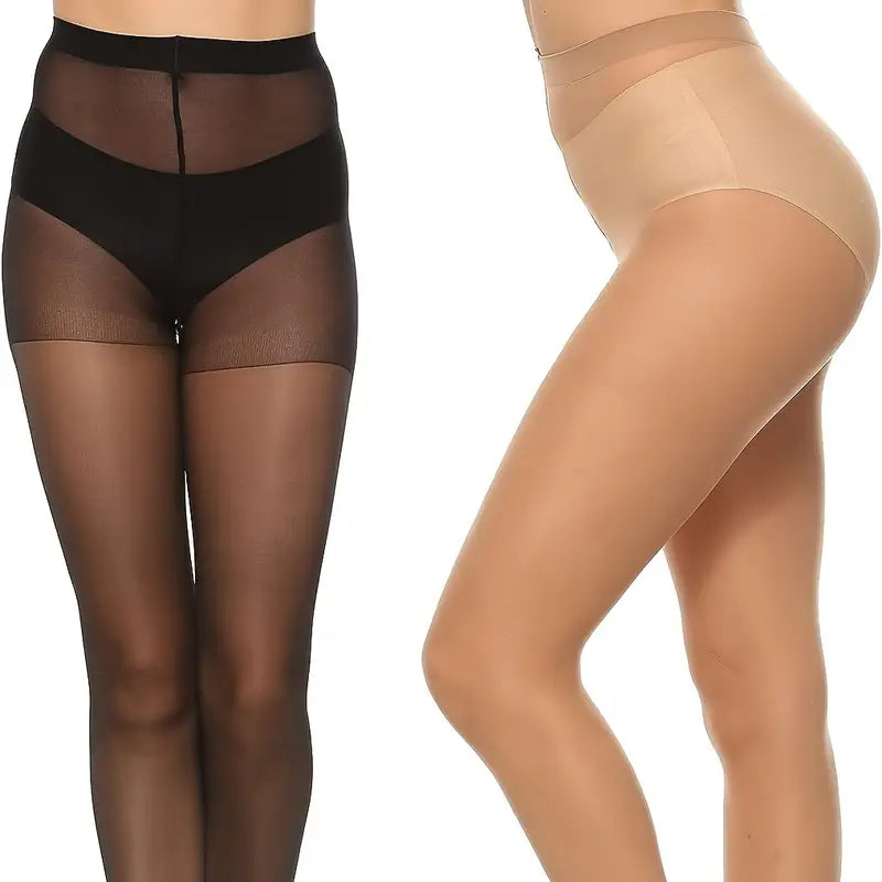 LuxeMesh | Semi-Transparante High-Waisted Panty Set (6 Pak)