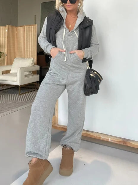 Sabrina | Jumpsuit van luxueus Frans badstof