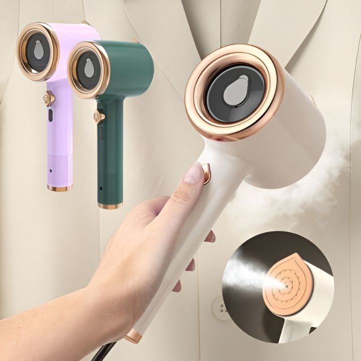 GlideSteam | Compact & Krachtig Reisstoomstrijkijzer - Snelle opwarming voor kreukvrij strijken