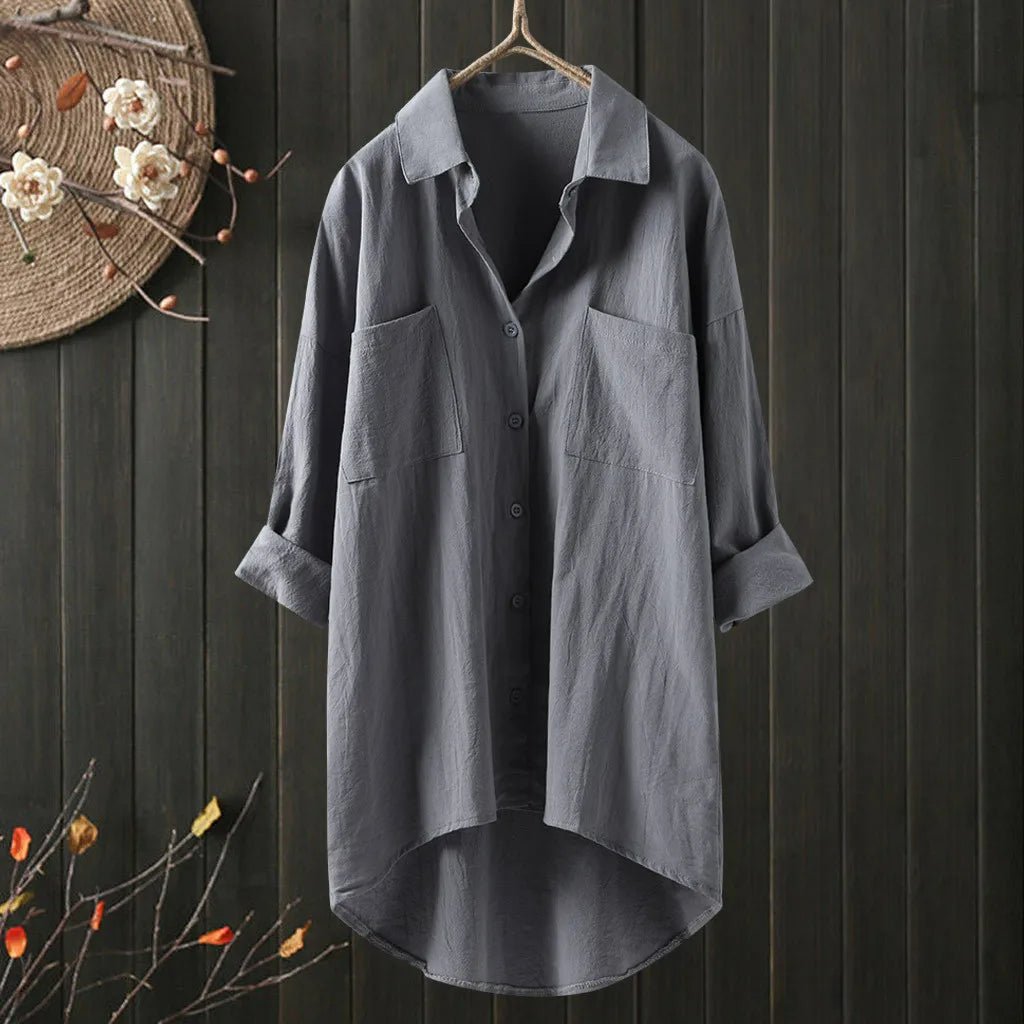 Elunora | Elegante Lange Mouwen Blouse