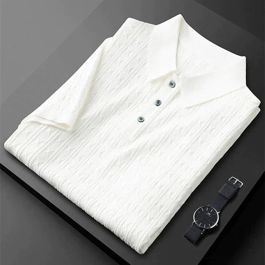 Bravik | Stijlvol Gebreid Heren Shirt