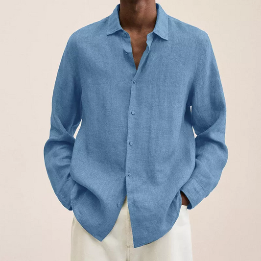 Solvaya | Stijlvolle Linnen Blouse Dames