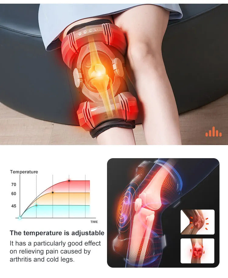 FlexEase | Lucht Druk Knie Verwarmingsmassage