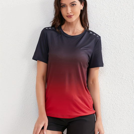 Julia | Ombre sport T-shirt voor stijl en comfort