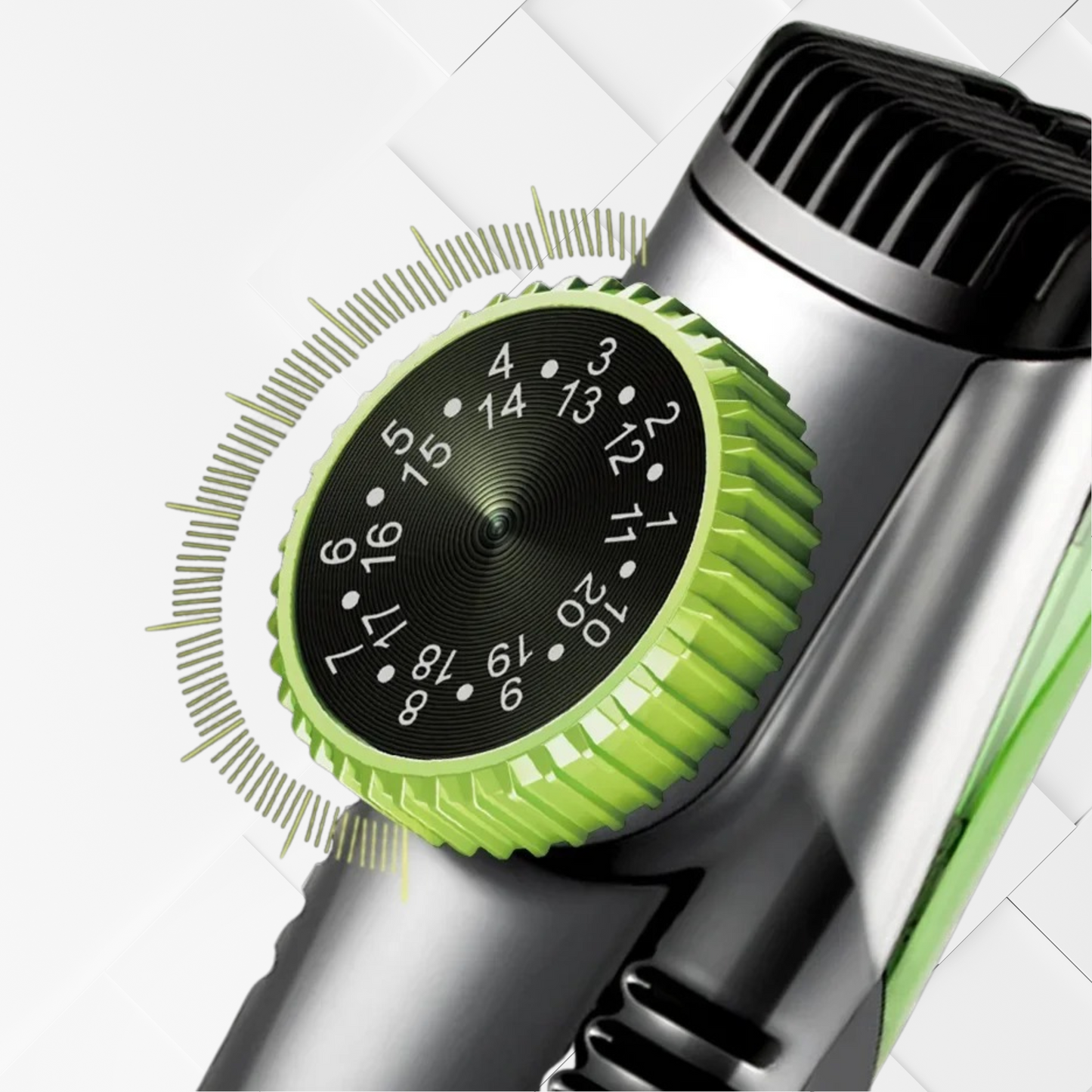 VacuShave | Snoerloos vacuüm scheerapparaat