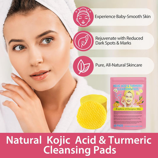 RadiancePads | Kurkuma en kojinezuur pads