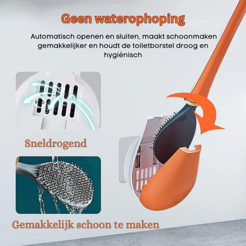 FreshWave | Moeiteloze Toilet Schoonmaakborstel