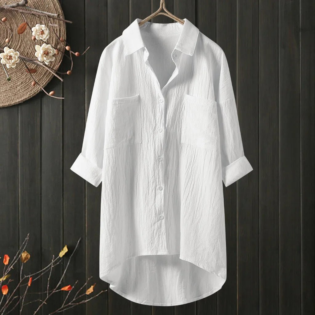 Elunora | Elegante Lange Mouwen Blouse