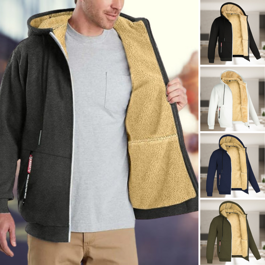 Mornvex | Warme winterjas met capuchon
