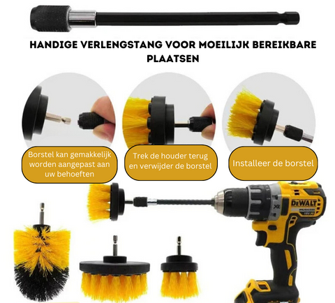 DrillBrush | Ultimate Boor Schoonmaak Set