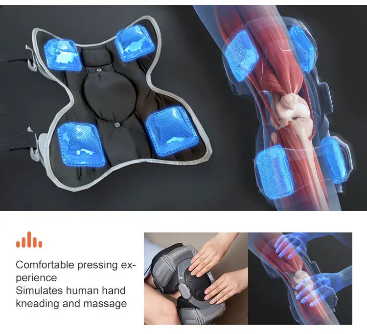 FlexEase | Lucht Druk Knie Verwarmingsmassage